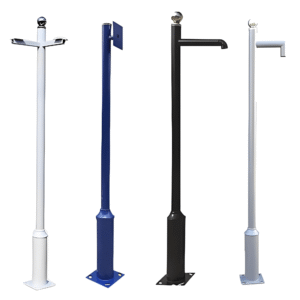 Traffic monitoring poles