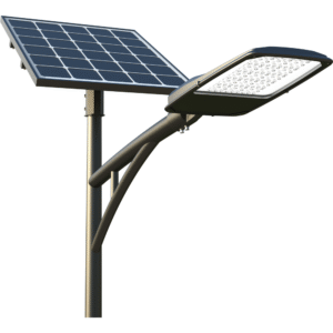 Split solar street light